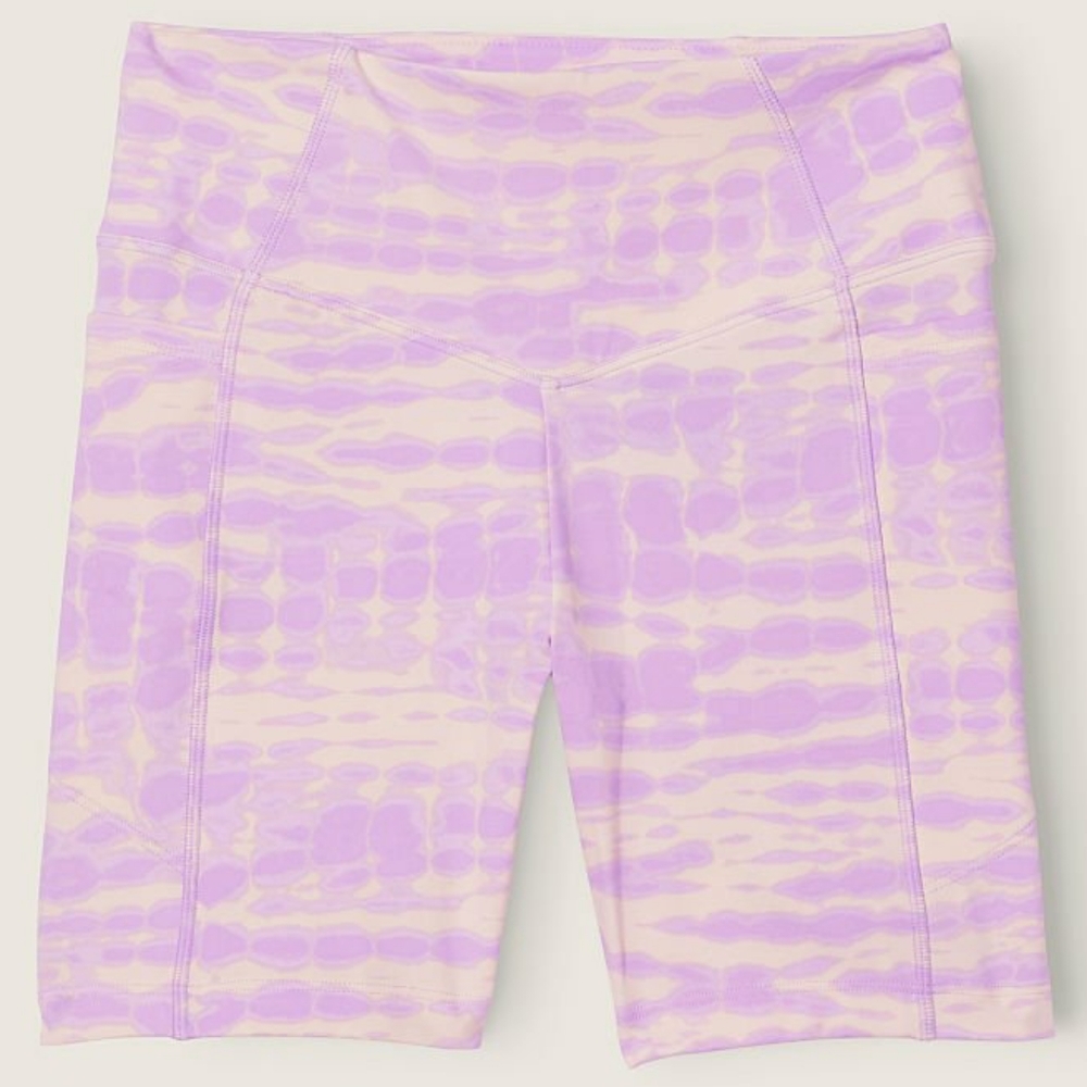 PINK VS ULTIMATE HIGH WAIST 6" BIKE SHORT WITH MESH - Picture 9 of 11